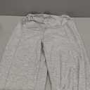 Milumia Women's Maternity Fleece Sweatpants Elastic High Waist Wide Leg Casual Lounge Trousers (Medium, Grey)