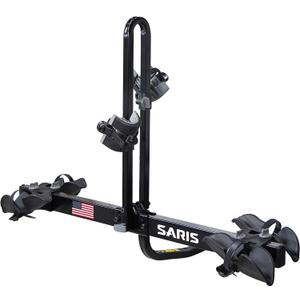 Saris Freedom Hitch Rack Lightweight Platform Bike Carrier for Car, SUV & Truck No Frame Contact, Anti-Wobble, E-Bike Compatible 2 or 4 Bike
