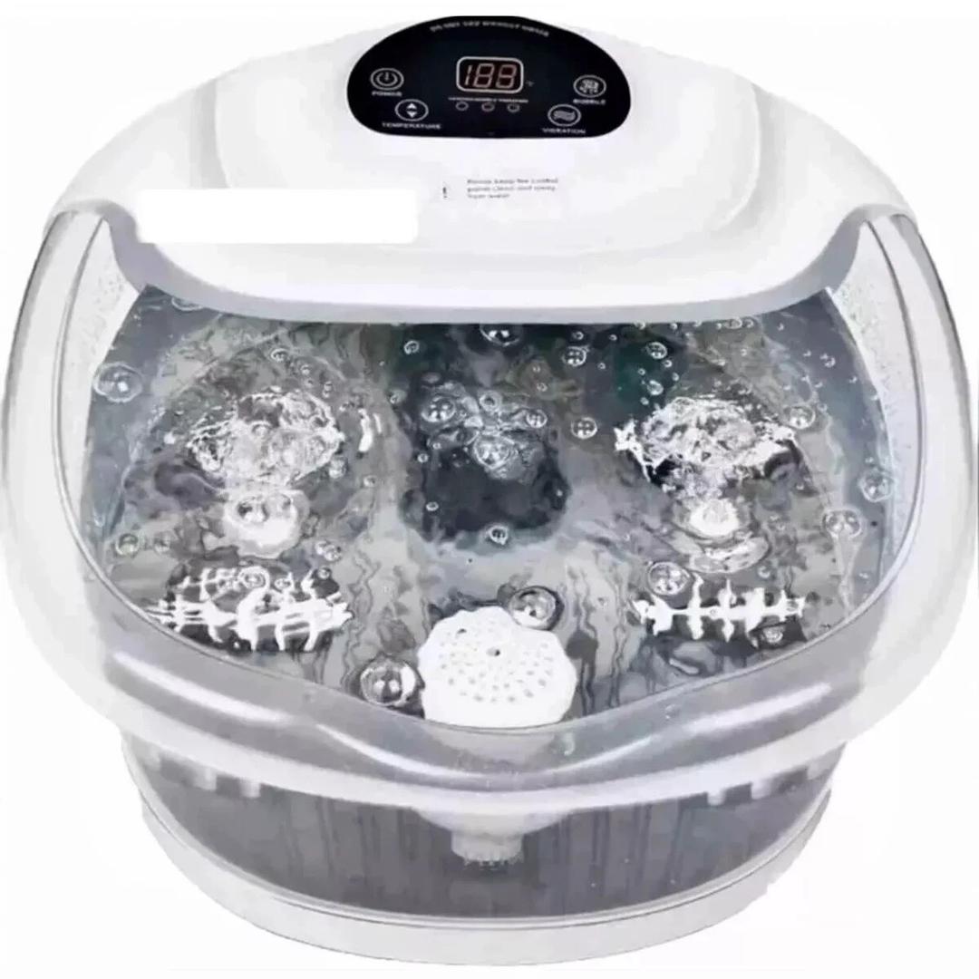Foot Spa Bath Massager with Heat, Epsom Salt,Bubbles, Vibration and Red Light, Tub for Stress Relief,Foot Soaker Fathers Day Birthday Gifts for Mom Dad Women Men Her Him
