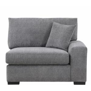 Sitswell Harmony Collection Right Hand Facing Chair, Gray