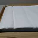 Yardwe 100pcs Disposable Bath Towels Nonwoven Soft and Absorbent Towels for Home Salon and Events
