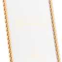 Lawrence Frames Rope Design Metal Frame, 5x7, Gold