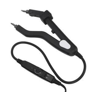 Hair Extensions Tool, Temperature Change Professional Even Heating Heat Iron Connector Easy To Clean Stylish For Hair Salon (US Plug)