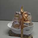 Gift Baskets for Women, Body & Earth Gift Set with Jasmine & Honey Scent Includes Bubble Bath, Hand Cream, Holiday Gift Baskets, Bath and Body Gift Sets for Women, Happy New Year Gifts