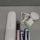 Oral-B iO Series 9 Limited Rechargeable Rose Quartz Electric Toothbrush with (2) Ultimate Clean and (1) Gentle Care Replacement Brush Heads, White, Travel Case-White and Charger