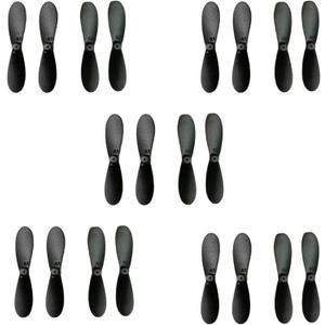 skrnrhrery Mini Propeller, Suitable for Small and Medium UAV quadcopters Nylon Propeller Center Shaft has 0.8 and 1.0mm, Blade Length is 46/42/37mm AB Positive and Negative Propeller (42 mmaxis0.8mm)