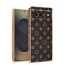 Phone Case for Google Pixel 6 Silicone Leather Slim Cover Women Men, Aesthetic Luxury for Google Pixel 6 Case Full Camera Protection Anti-Scratch Shockproof