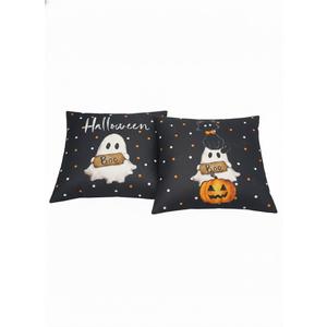 Azi Pillow Cover Halloween Polka, Pack of 2