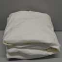 H.VERSAILTEX 100% Waterproof Bar Stool Cover Stretch Counter Stool Pub Chair Slipcover for Dining Room Removable Soft Thick Solid Fleece Fabric Bar Stool Slipcovers Set of 4, Ivory