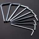 Tsnamay 2.5mm Hex Key Wrench L Shaped Hexagon Head Repairing Tool 20pcs