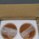 Orceler 4 Inch Terracotta Pots with Saucer - 6 Pack Small Clay Plant Pots with Drainage Holes, Flower Pots with Tray, Terra Cotta Pots for Indoor Outdoor Plants, Crafts, Wedding Favor