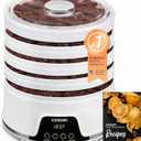Cosori Food Dehydrator, 5 BPA-Free Trays, 165°F Temperature Control, 350W