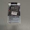 Compatible for iPhone 12 Case with Bling Camera Lens Protector Cute Fashion Luruxy Black Snake 3D Pattern Slim Shockproof iPhone 12 Case for Women Girls Men Boys