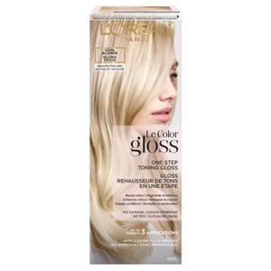 LOreal Paris Le Color One Step Hair Toning Gloss, Cool Blonde, 4 Ounce