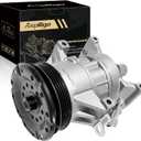 Air Conditioner AC Compressor Fits for Scion xA xB 1.5L 2004 2005 2006, with A/C Clutch, CO 11034C AC Compressor, Replaces 4472602331, 8831052250, 883105225084, 8831052530, 8831052570