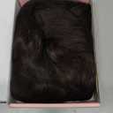 REECHO Hair Extensions, 4PCS Clip in Hair Extensions HE001 Natural Soft Synthetic Hairpieces for Women (20 Inch-200 Gram (Pack of 4), Dark Brown)