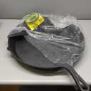 King Kooker 20" Seasoned Cast Iron Skillet, Black, Large