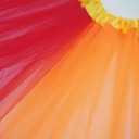 Women's Teen Adult Tutu Skirt Elastic Tulle Tutu Skirt Women Short Dance Ballet Tutu Halloween Christmas Dress Costume (Yellow)