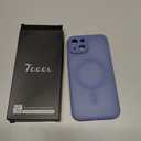 TOCOL Magnetic for iPhone 14 Case, Upgraded Full Camera Protection, Compatible with Magsafe, Drop Protection, Translucent Matte Back Bumper Phone Cover 6.1-Inch (Light Blue)