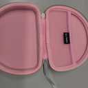 LTGEM Case Compatible with Sony MDR-ZX110 / MDRZX110AP / MDRZX110NC / MDR-ZX310AP ZX Series Wired On-Ear Headphones, Pink(Case Only)