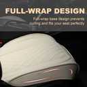 Front Car Seat Covers for Subaru,Leather Waterproof Seat Protector Custom Fit Subaru Outback Forester Crosstrek Impreza Legacy Ascent WRX,2 Pack,Off-White