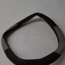 SEG Direct Black and Gray Microfiber Auto Car Steering Wheel Cover Universal 15 inch