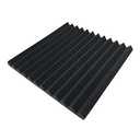 Sound Deadener for Cars Soundproofing Foam Fireproof Material Density Flame Retardant Noise insulation Cotton Absorbing Acoustic Foam rubber 12 Pack Car Sound & Heat Insulation Deadener ( Color : Black ) Size 1ft x1 ft