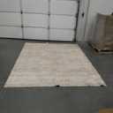 8x10 Area Rugs Living Room: Washable Rug for Bedroom Beige Brown