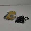 Glitter Black Gold Bumble Bee First Birthday Photo Banners from New Born to 12 Months Happy 1st Bee Day Party Decorations Monthly Milestone Picture Garland Banner for Boy Baby Shower with 24pcs Cake Toppers