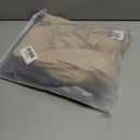 Girls Skirt Sets 2 Piece Outfits Long Sleeve Puff Mock Neck Tops and Plaid Skirts Fall Winter Clothes Size 6-14Y (Beige)