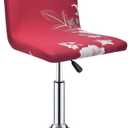 Stretch Slipcover Chair Protectors for Short Back Chair Bar Stool Chair,ONLY Chair Covers (20)