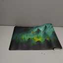 Britimes Green Forest Desk Mat Nature Trees Deak Pad Non-Slip PU Leather Large Keyboard Mouse Pad Office Desktop Accessories for Office,Work,Home Decor(31.5"X15.7")