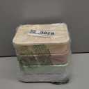 Ziliny 4 Pcs Silicone Bento Box Reusable Lunch Container Smooth Leak Proof Lunch Box Rectangle Bento Boxes for Adult Work Travel Food Meal Compartment Storage, 4 Colors (Light Color)