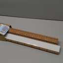 LazBlinds No Tools No Drill Bamboo Roller Shades, Cordless Bamboo Blinds, Light Filtering Roll Up Blinds for Windows, French Door, Porch or Patio Privacy Screen, 12'' W x 40'' H, Brown206