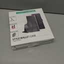 4 x SUANPOT for Samsung Galaxy S24 Plus/S24+ Wallet case with RFID Blocking Credit Card Holder,Flip Book PU Leather Protective Cover Women Men for Samsung S24Plus Phone case Blue