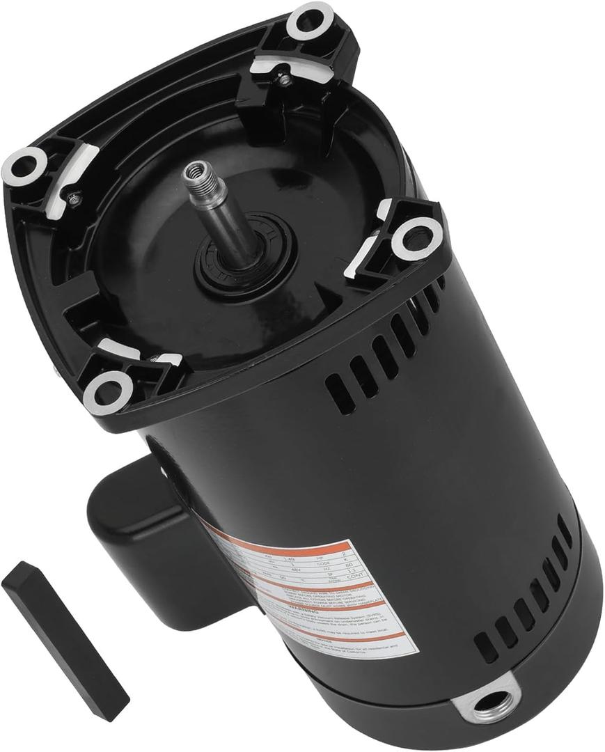 USQ1202 Pool Pump Motor, 2HP Square Flange Motor, 3450 RPM, 48Y Frame, Fit for A.O. Smith/Century Pool and Spa Pump Motor