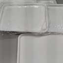 WOWBOX 5 pcs Serving Tray for Entertaining, Serving Platters for Fruit, Cookies, Dessert, Snacks, Reusable Plastic Trays for Serving Food and Pantry Organization in Kitchen & for Parties
