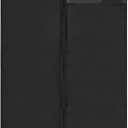 Dress Bags for Gowns Long, 60'' Garment Bags for Hanging Clothes, Suit Bag Cover for Storage and Travel (Black) (60''- 1 Pack)