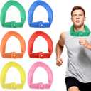6pcs Cooling Neck Wraps, Cooling Bandana with Button Neck Cooler Ice Scarf for Women Men Summer Cycling Outdoor Must-Have Gift Sport Activities