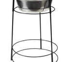 SPOT Hi-Rise Single Elevated Dog Bowl | Dog Feeder for Medium and Large Dogs | 14' Pet Feeder Station | Stainless Steel Dog Bowls with Stand