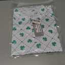 Mens Polo Shirts Short Sleeve Print Golf Shirts Gifts for Men (White, M)