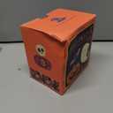 SixLadybro Halloween Candle DIY Kit, Candle Making Suplies with Ornament, Colored Candle Pellets, Cotton Wick and Glass Jar (Orange)