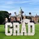 Graduation Decorations 2026, GRAD Marquee Letters 4 Feet Tall, Graduations Marquee Letter, GRAD Light Up Letter for 2026 Graduation Party Decorations