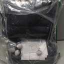 CADARA Magnetic Fireplace Draft Cover, Fireplace Blocker Blanket Stops Heat Loss, Adjustable Fire Place Draft Stopper Save Energy for Indoor Iron Frame 39" W x 32" H