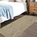 Garvee Printed Rug (Not Woven!) 2x8 Runners for Hallway Non-Slip Washable Kitchen Rugs, Farmhouse Area Rug Soft Modern Low Pile Indoor Carpet Runners for Entryways, Living Room, Bathroom