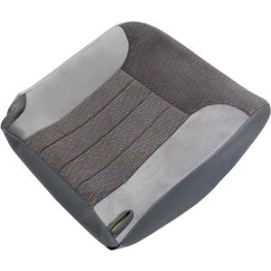 Priprilod Gray Cloth Driver Side Bottom Replacement Seat Cover Compatible with Dodge Ram 1500 2500 3500 SLT 1994 1995 1996 1997