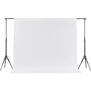 Joccun 5X7FT Light Blue Backdrop Background for Photography,Polyester Backdrop Curtain Background Screen for Photography,Photoshoot,Video Recording,Studio, Minimum Fit Stand Width of 7FT