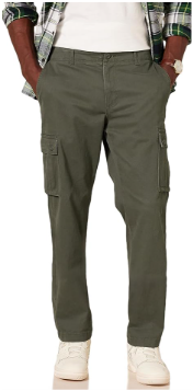 Amazon Essentials Men's Pants Cargo Green 8