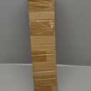 Mumufy 18in Long Wooden Taper Candle Holders for Birthday Party Candlestick Table Centerpiece Giant Wooden Farmhouse Candle Holders Decorations for Birthday Wedding Anniversary Desktop(Natural Wood)