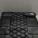 Massage Mat, Detachable Neck Massager, Full Body Vibration Heating, Massage Pad with 10 Vibrating Motors and 9 Speed Settings for Home Office Use, Gift for Men Women Parents Christmas,Black